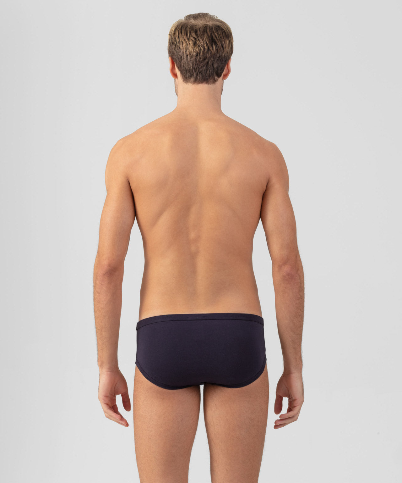 Y-Front Briefs: Navy