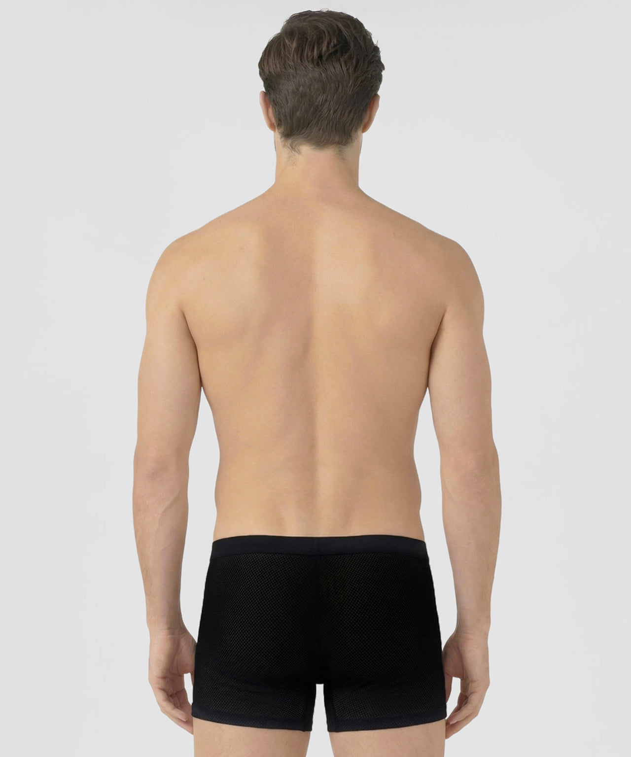 Mesh Boxer Briefs: Black
