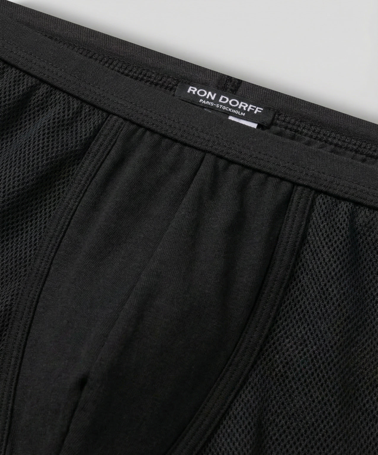 Mesh Boxer Briefs: Black