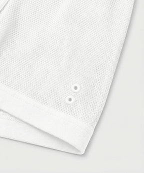 Mesh Boxer Briefs: White