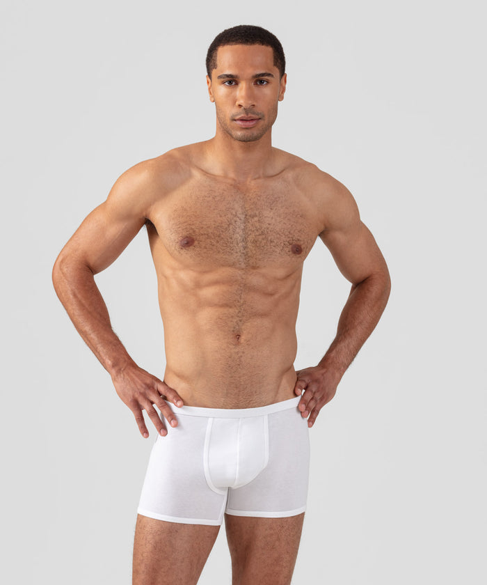 Boxer Briefs: White