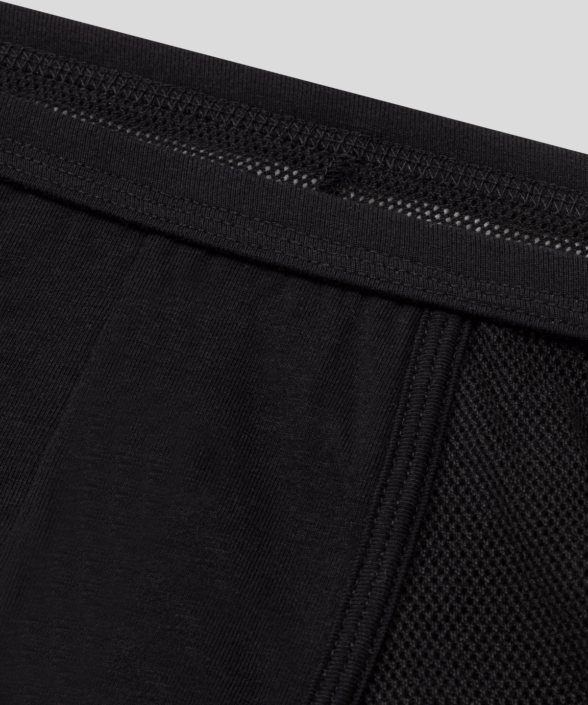 Mesh Marathon Boxer Briefs: Black