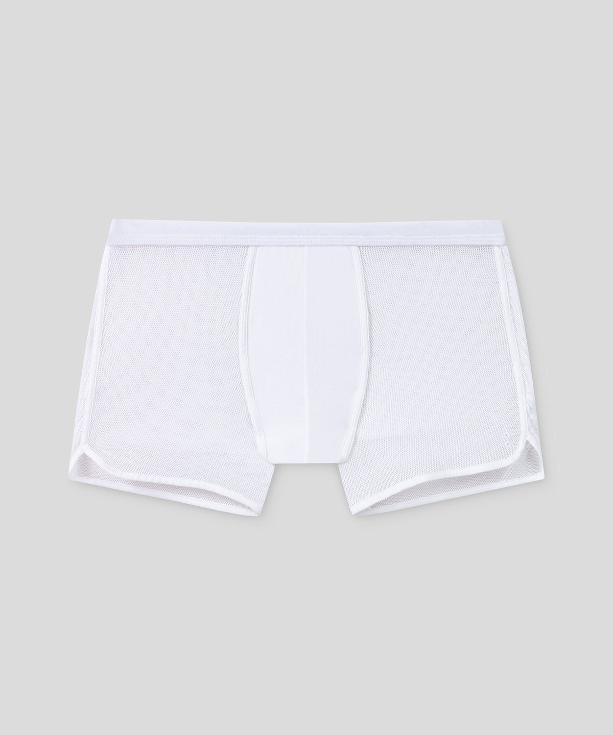 Mesh Marathon Boxer Briefs: White