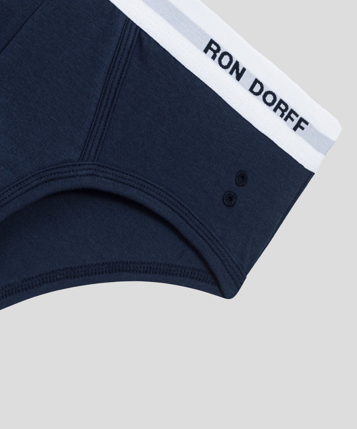 RON DORFF Y-Front Briefs Kit: Navy