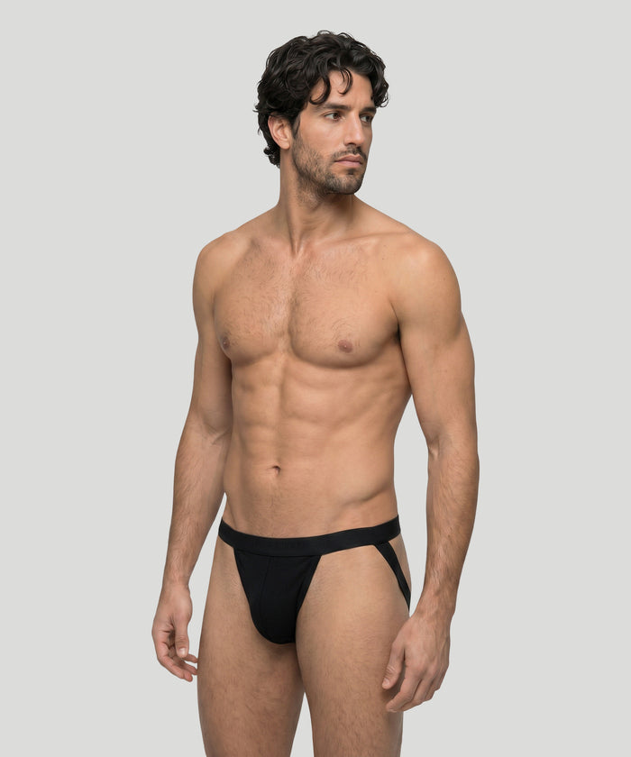 RON DORFF Jockstrap: Black