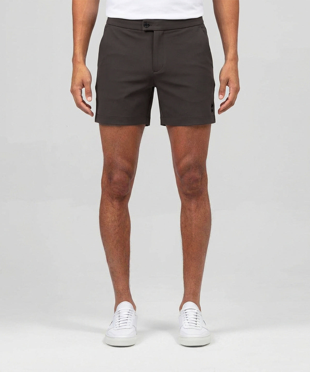 RD Tennis Shorts: Espresso Nude