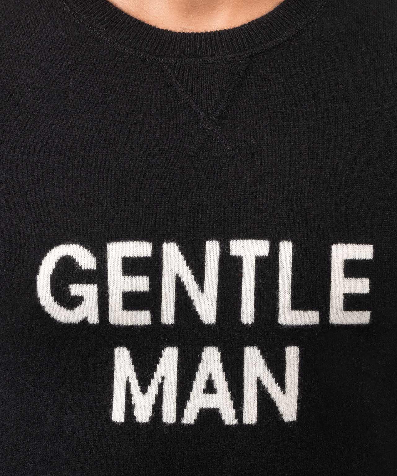 Cashmere Sweatshirt "GENTLE": Black