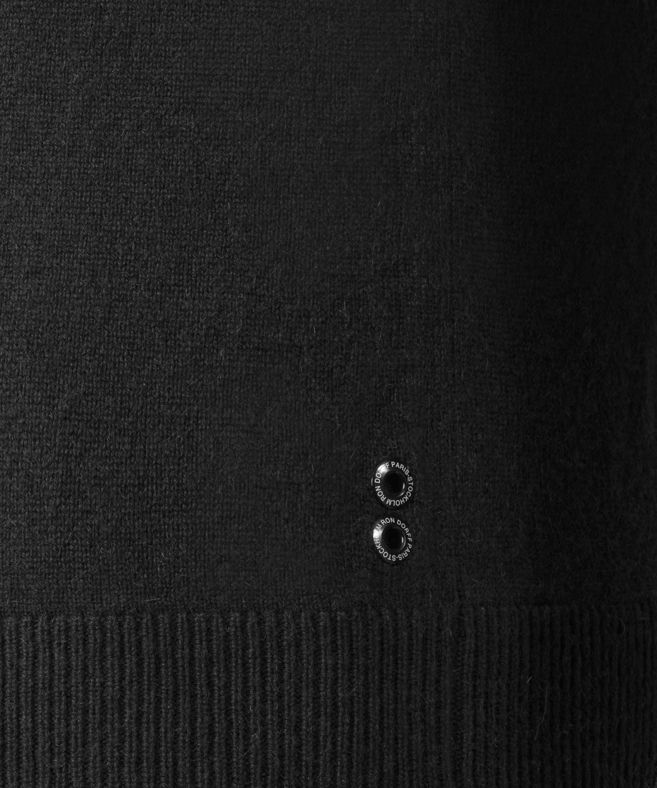 Cashmere Sweatshirt "GENTLE": Black