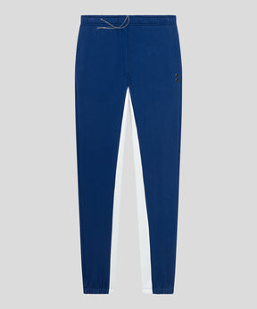 Jogging Trousers w. Side Lines: Viking Blue