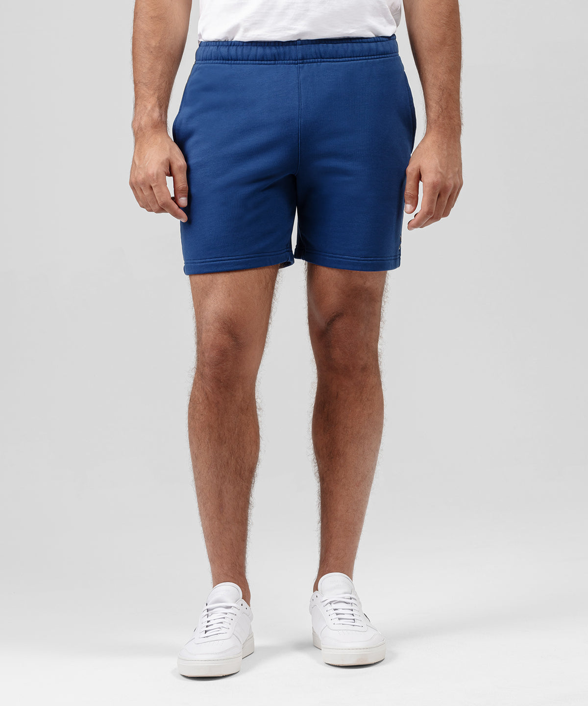 Organic Cotton Jogging Shorts: Viking Blue