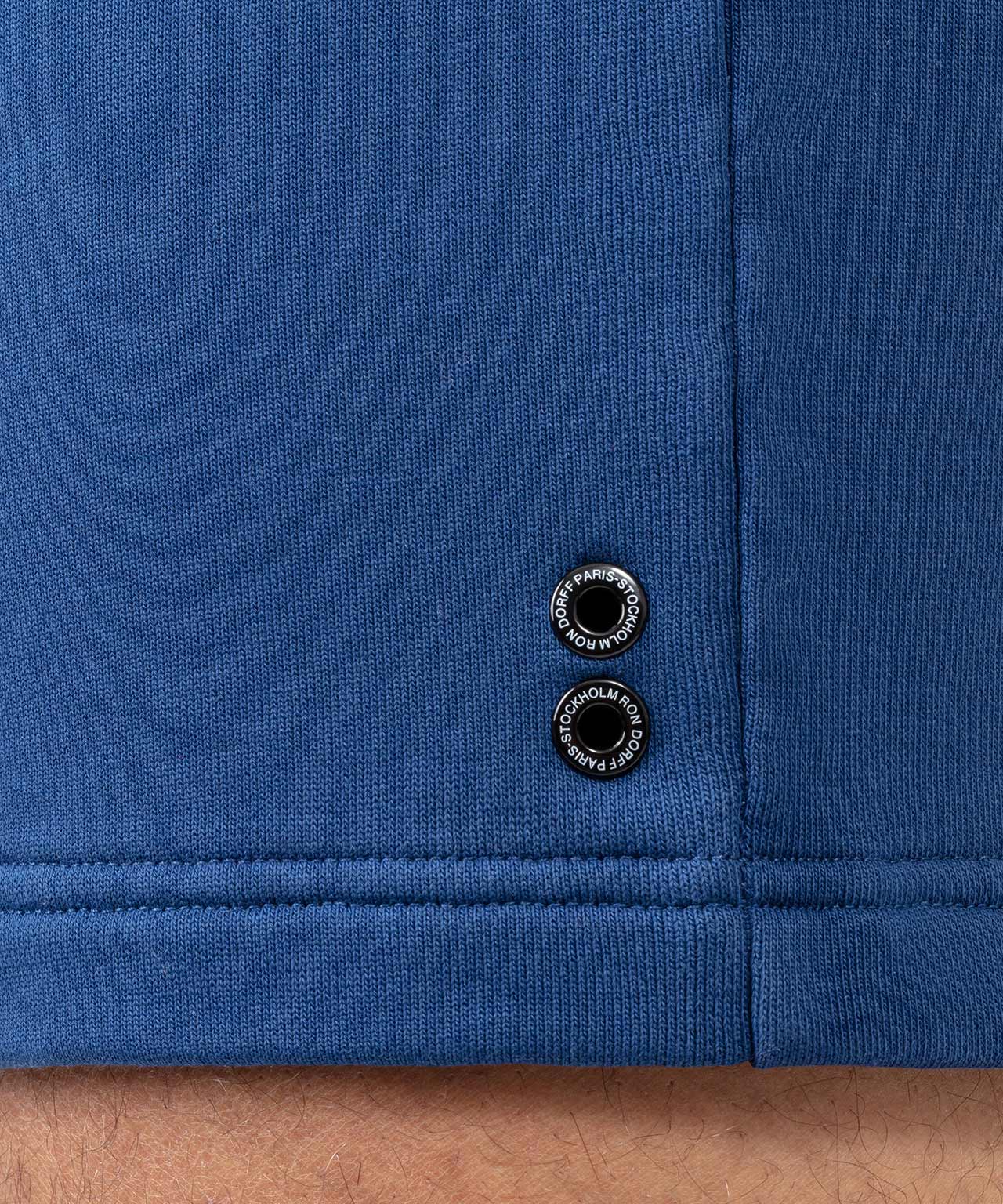 Organic Cotton Jogging Shorts: Viking Blue