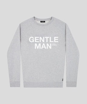 Sweatshirt "GENTLE": Grey Melange