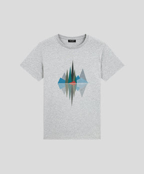 Organic Cotton T-Shirt Swede Nature: Grey Melange