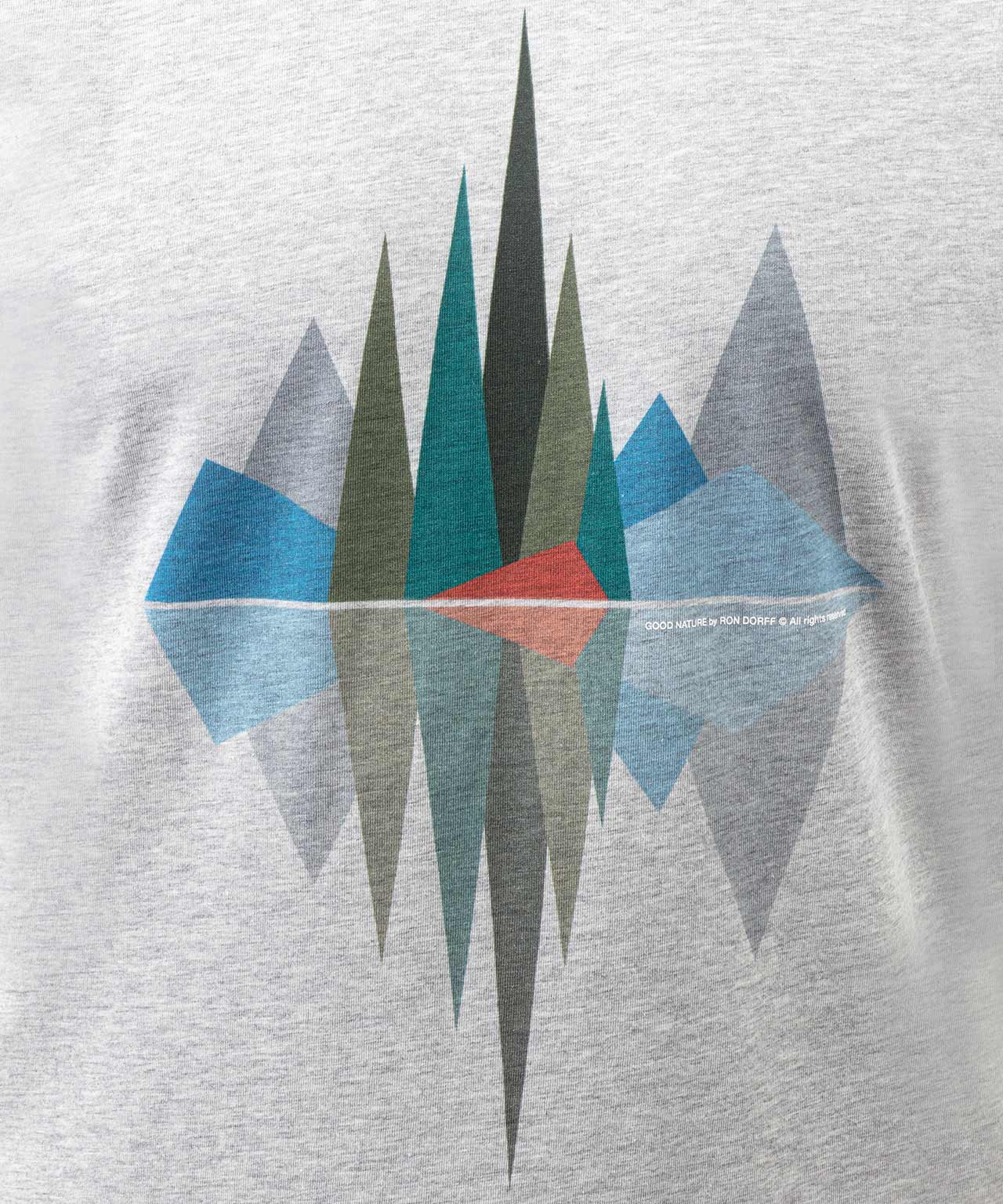 Organic Cotton T-Shirt Swede Nature: Grey Melange