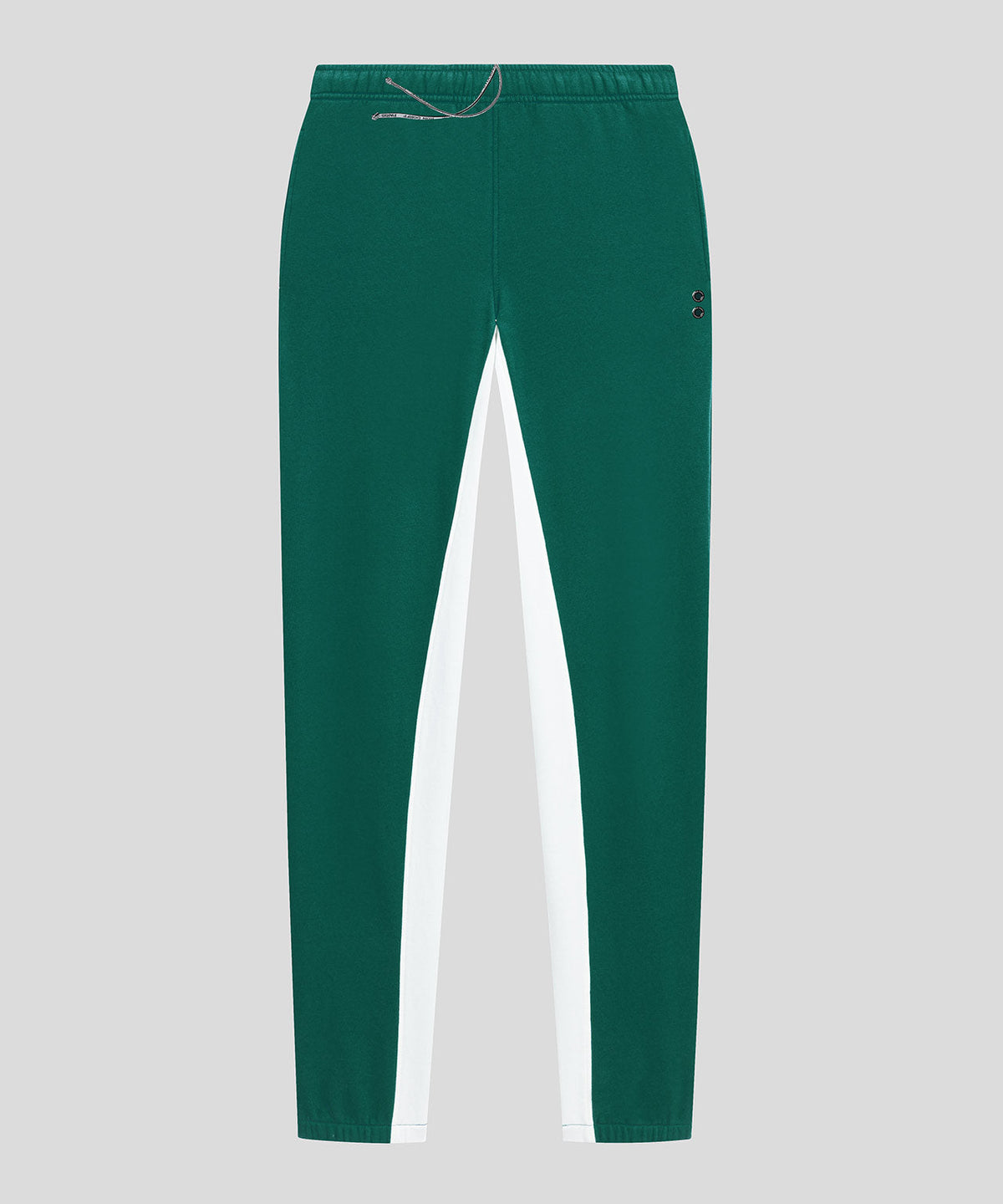 Jogging Trousers w. Side Lines: Grassy Green