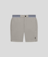 Urban Swim Shorts: Taupe Grey