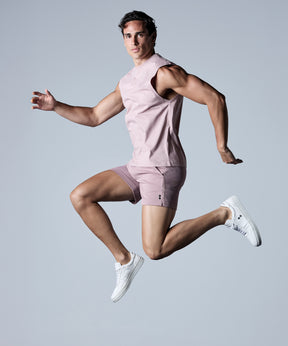 Organic Cotton Sleeveless T-Shirt Small Print "DISCIPLINE": Woodrose