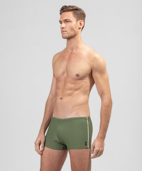 Swim Trunks: Olive Green