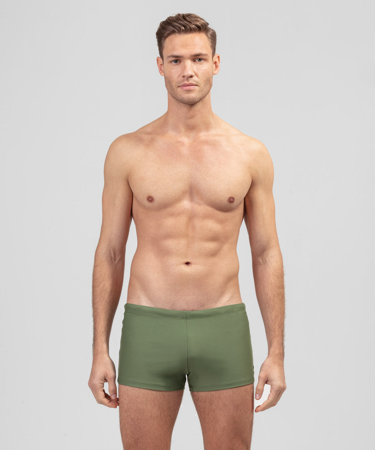 Swim Trunks: Olive Green