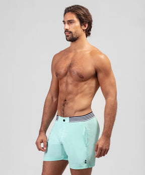 Urban Swim Shorts: Pistachio Green