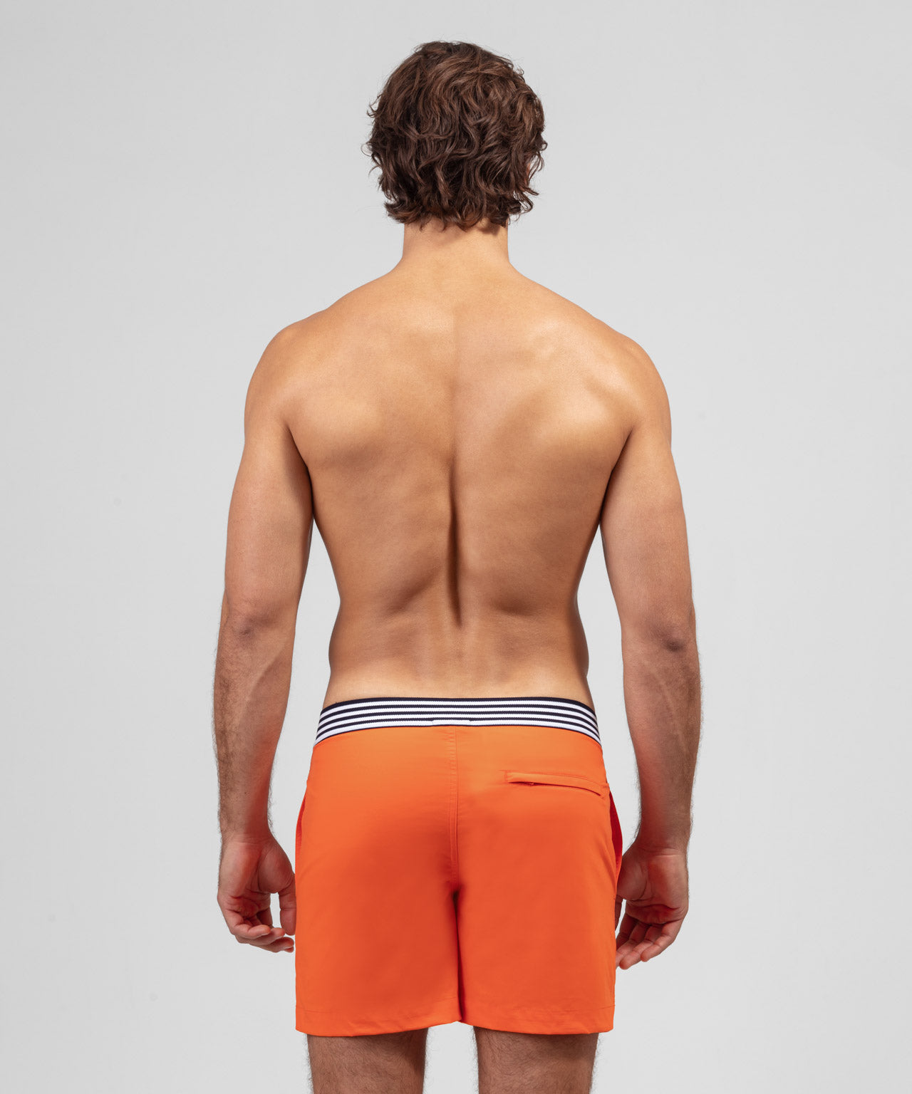 Urban Swim Shorts: Spritz Orange