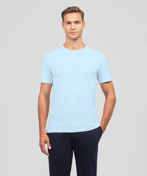 Crew Neck T-Shirt Eyelet Edition: Morning Blue