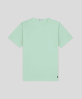 Crew Neck T-Shirt Eyelet Edition: Pistachio Green