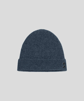 Cashmere Beanie: Dark Sage