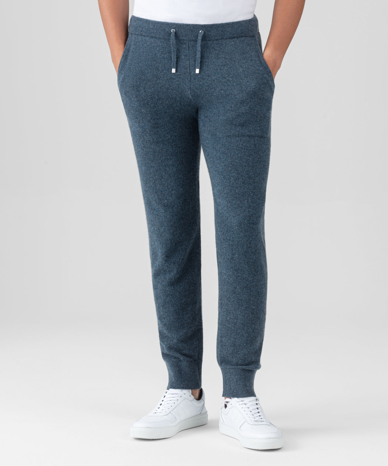 Cashmere Pants: Dark Sage