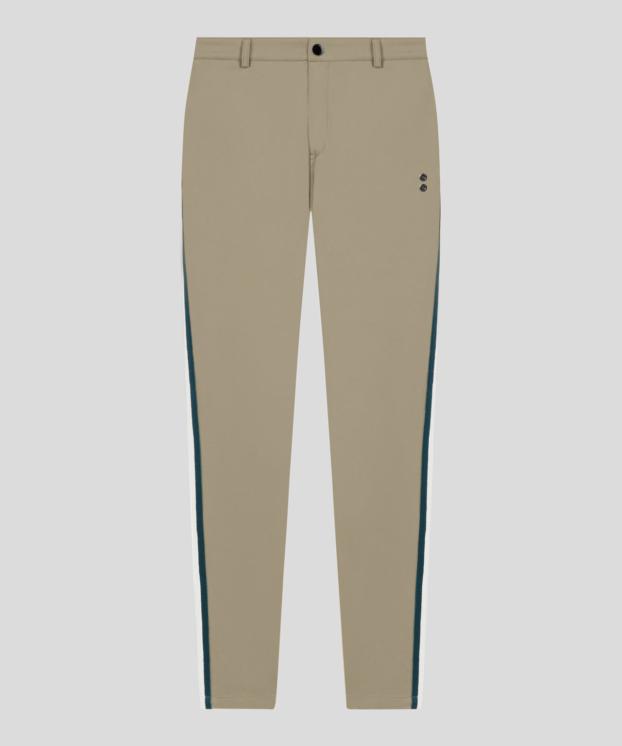 Sports Retro Chino Pants: Beige