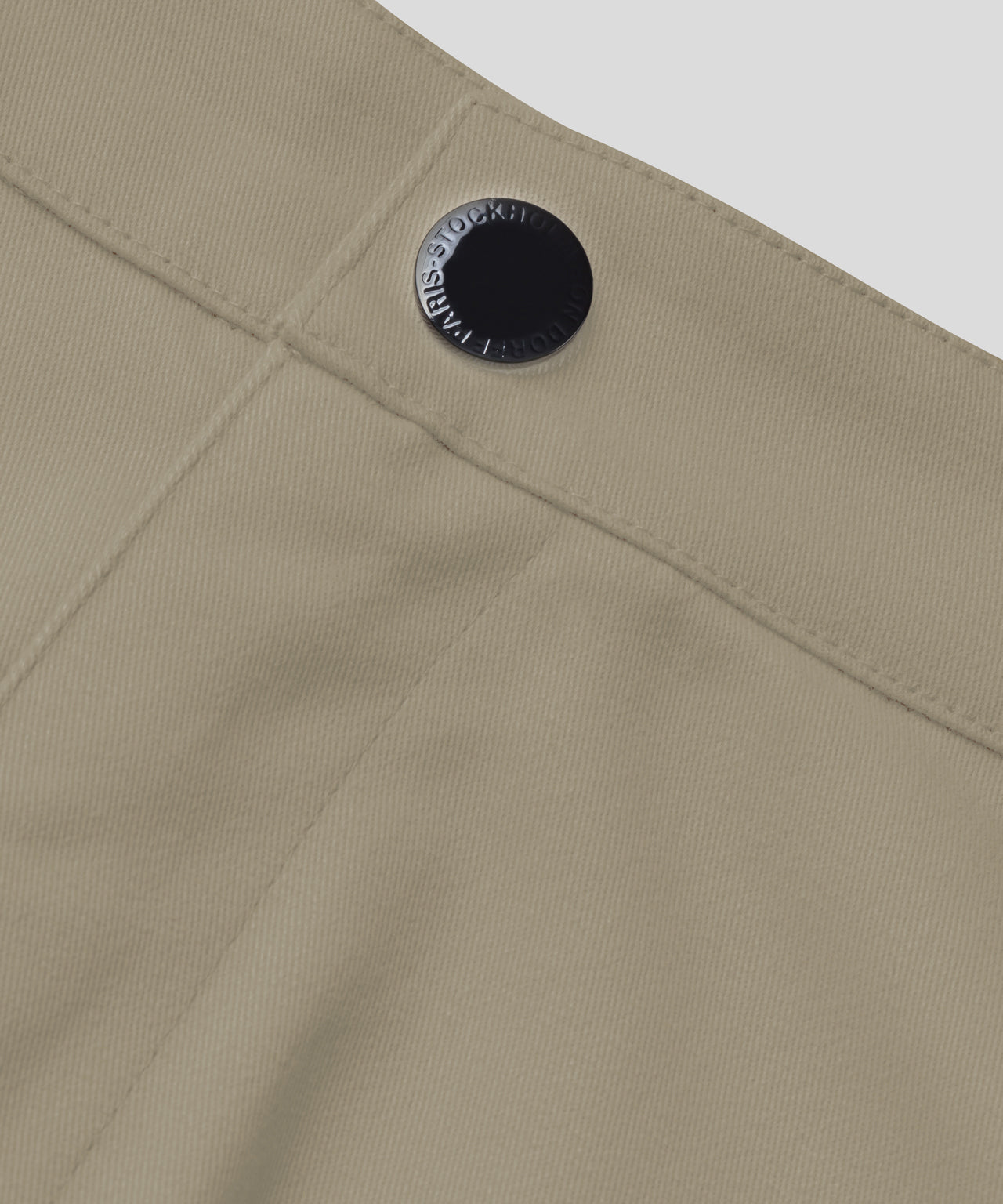 Sports Retro Chino Pants: Beige