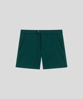 RD Tennis Shorts: Green Night