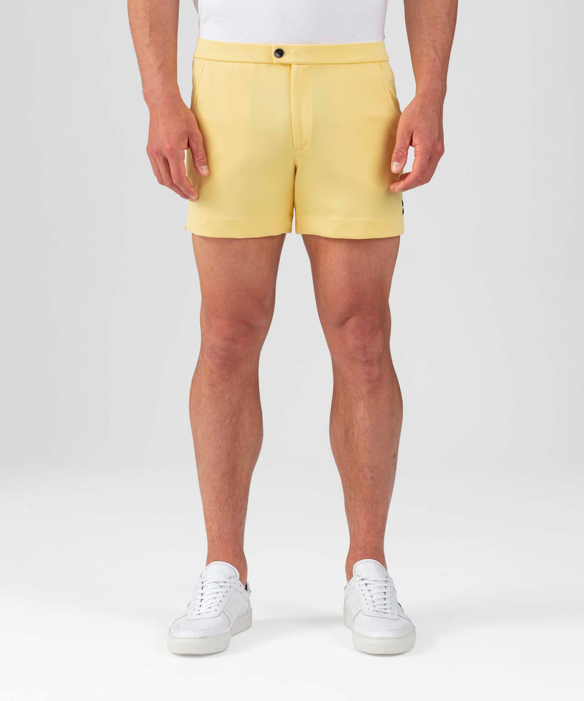 RD Tennis Shorts: Scandi Yellow