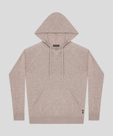 Cashmere Hoodie: Heather Beige