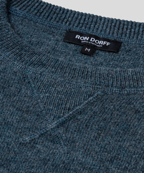 Cashmere Sweater "DAD": Dark Sage