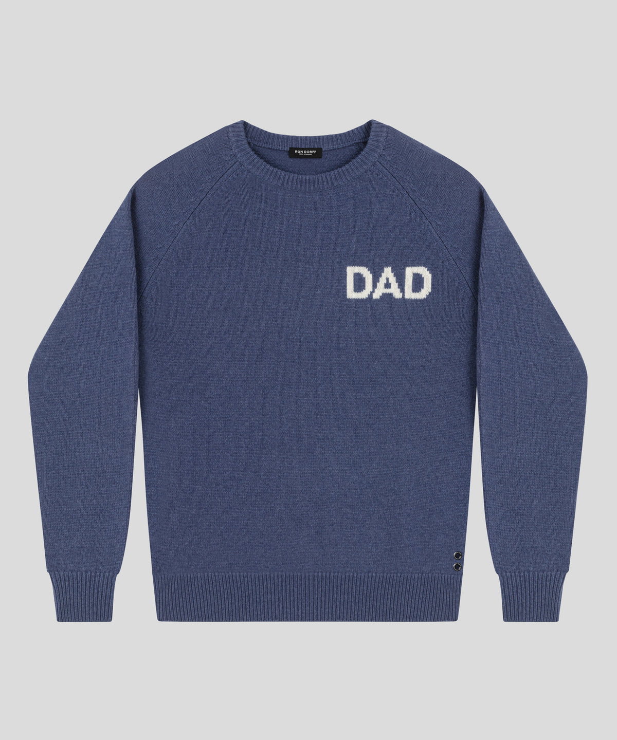 Merinos Wool Sweater "DAD": Skyfall