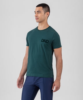 Organic Cotton T-Shirt DAD: Green Night