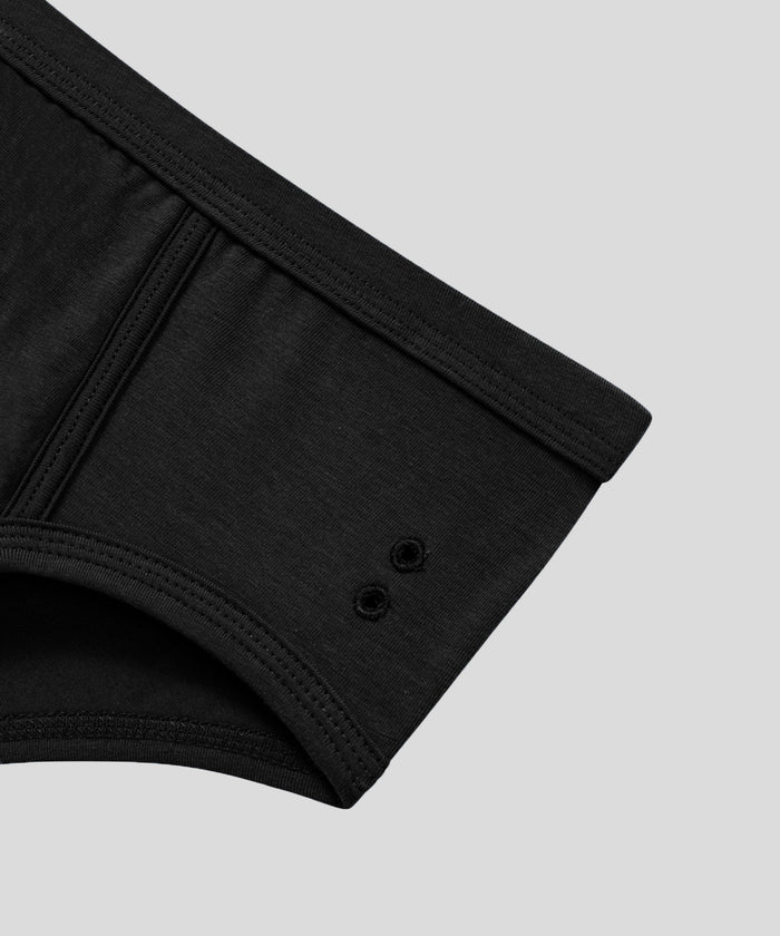 Y-Front Briefs: Black