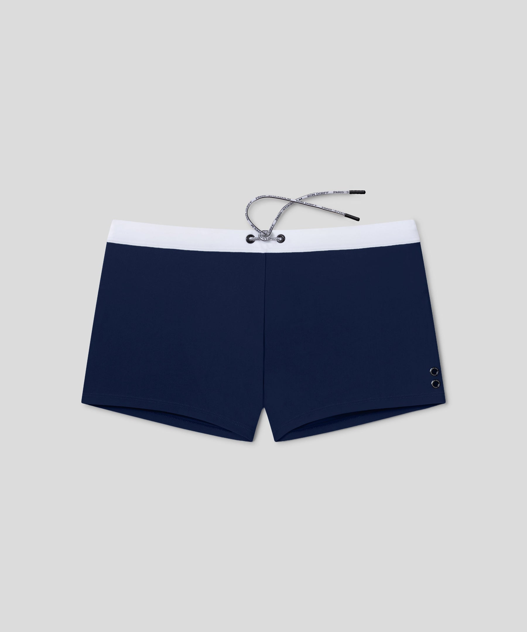 RD Swim Trunks w. White Waistband: Navy