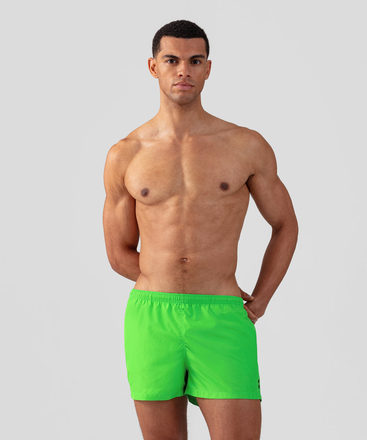 Swim Shorts: Neon Green