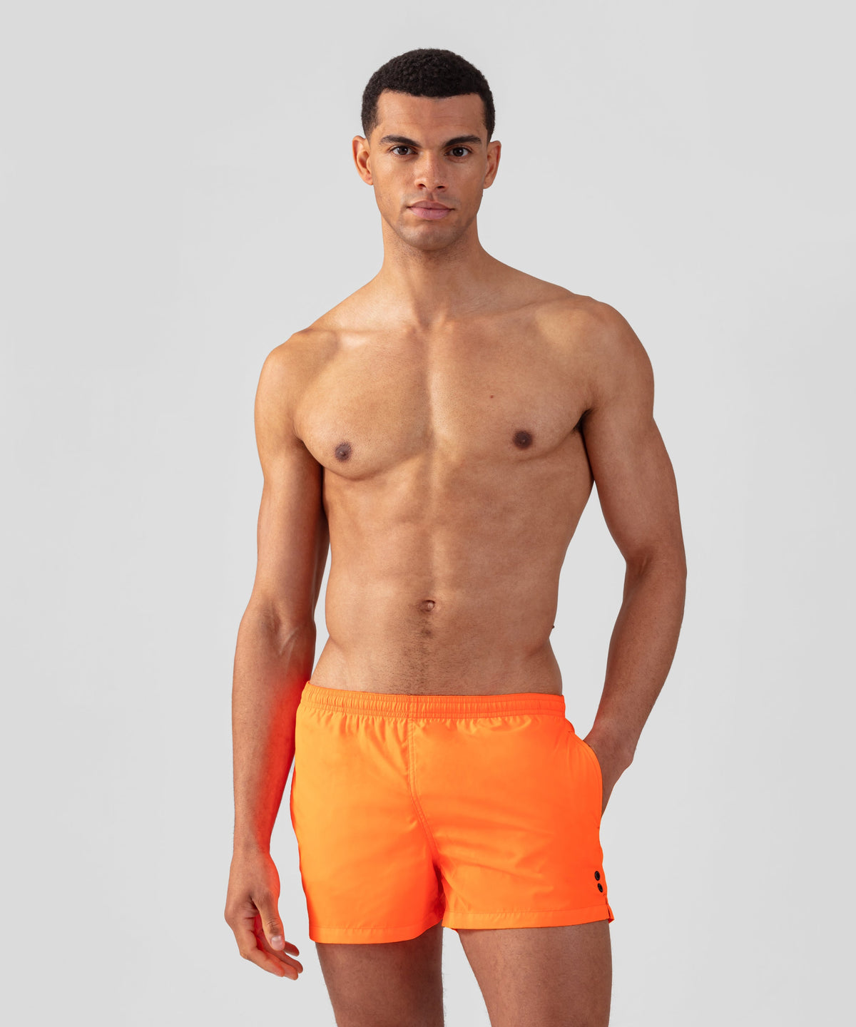 Swim Shorts: Neon Orange
