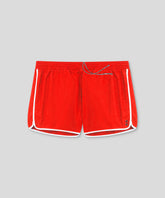 Marathon Exerciser Shorts: Summer Red