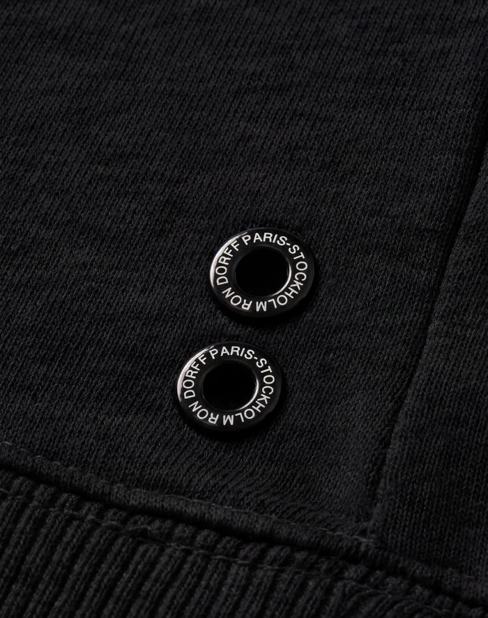 Light Organic Cotton Sweatshirt: Black