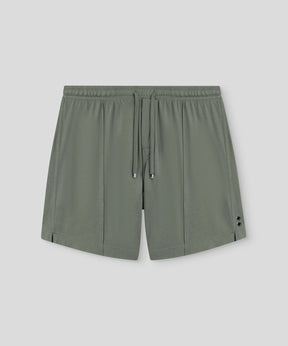 Cotton Modal Home Shorts: Army Green