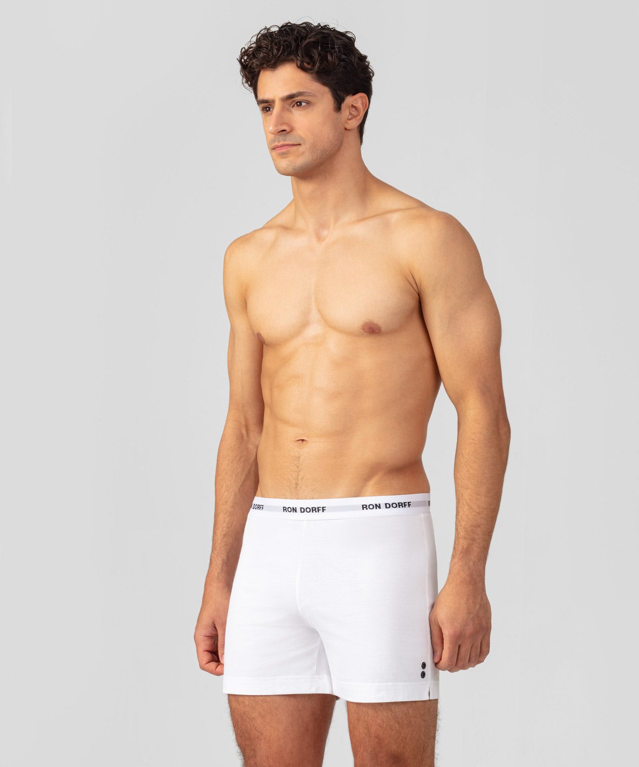 RON DORFF Pyjama Shorts: White