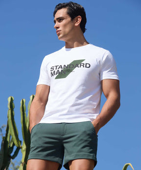 RON DORFF + NATIONAL STANDARD Organic Cotton T-Shirt "STANDARD MAN": Cactus