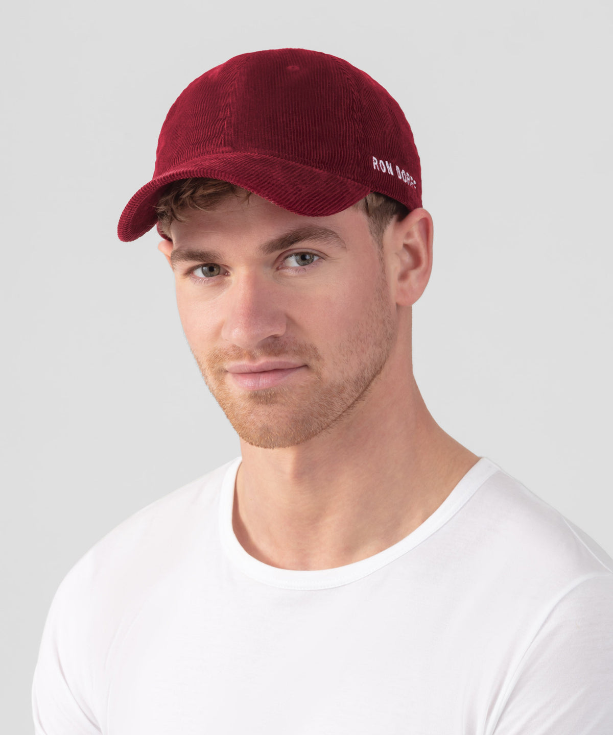 Corduroy Coach Cap "RON DORFF": Burnt Red