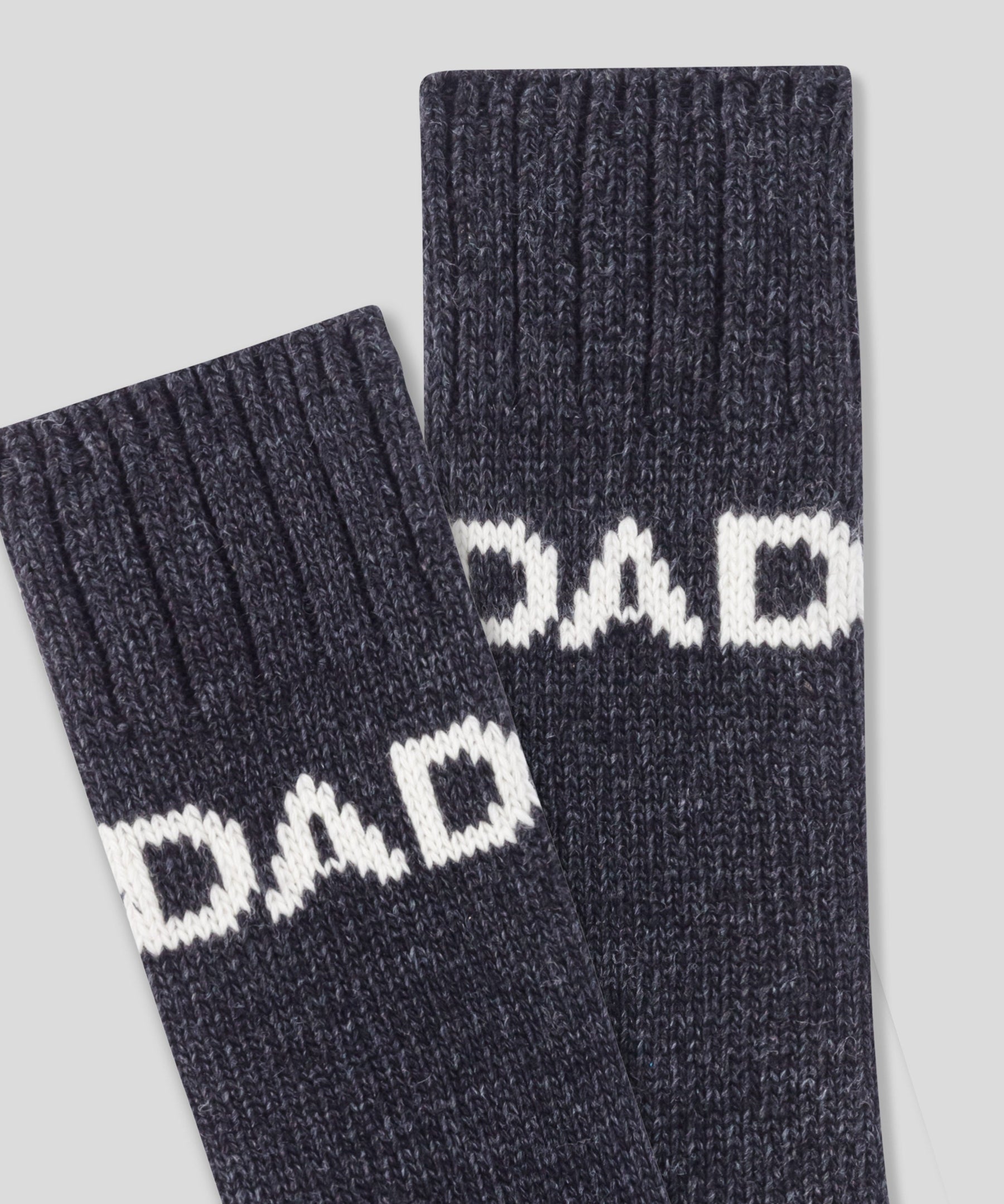 Fjällsocks "DAD": Dark Grey Melange