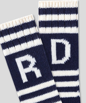 Fjällsocks RD Stripes: Navy