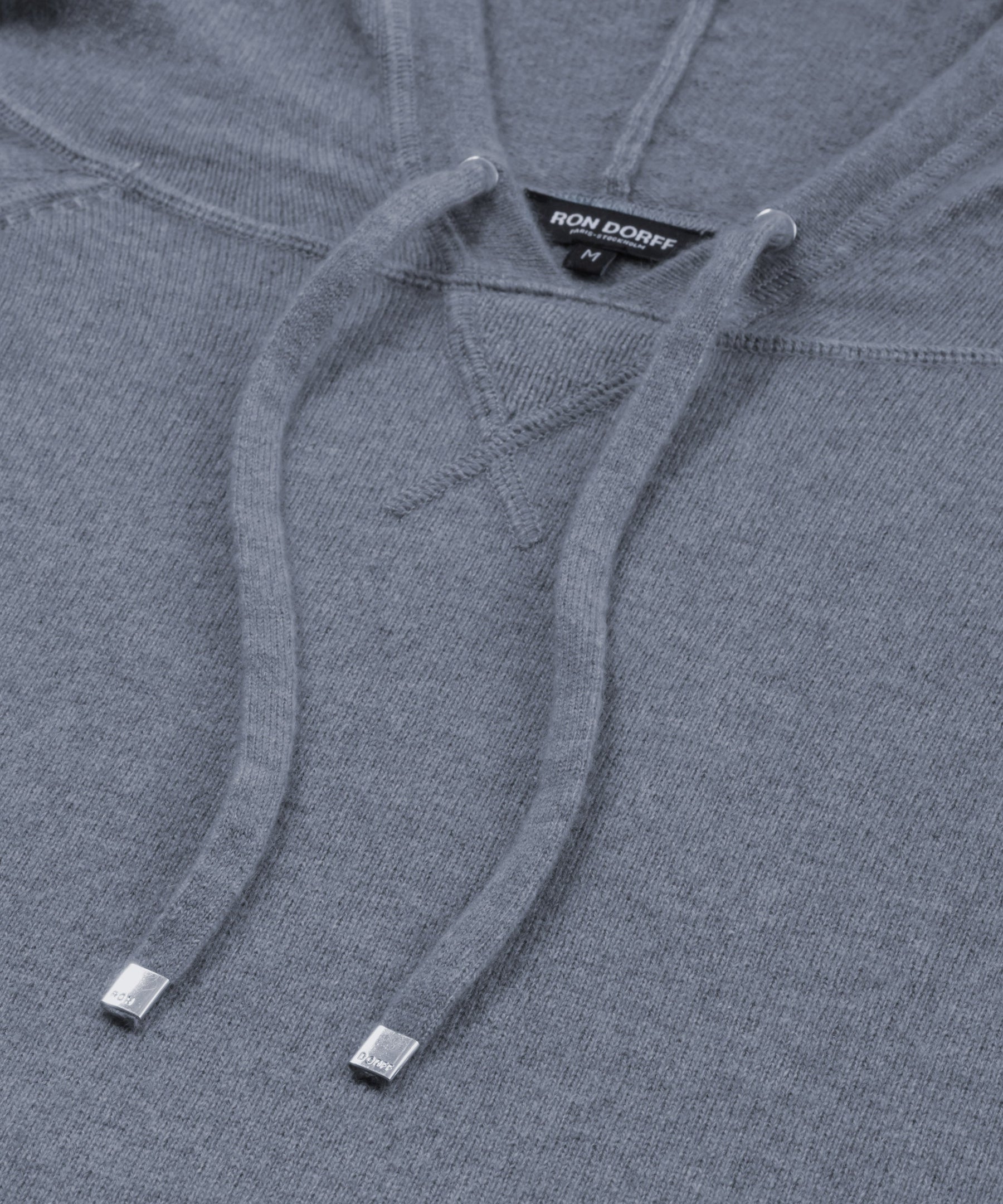 Cashmere Hoodie: Glacial Blue